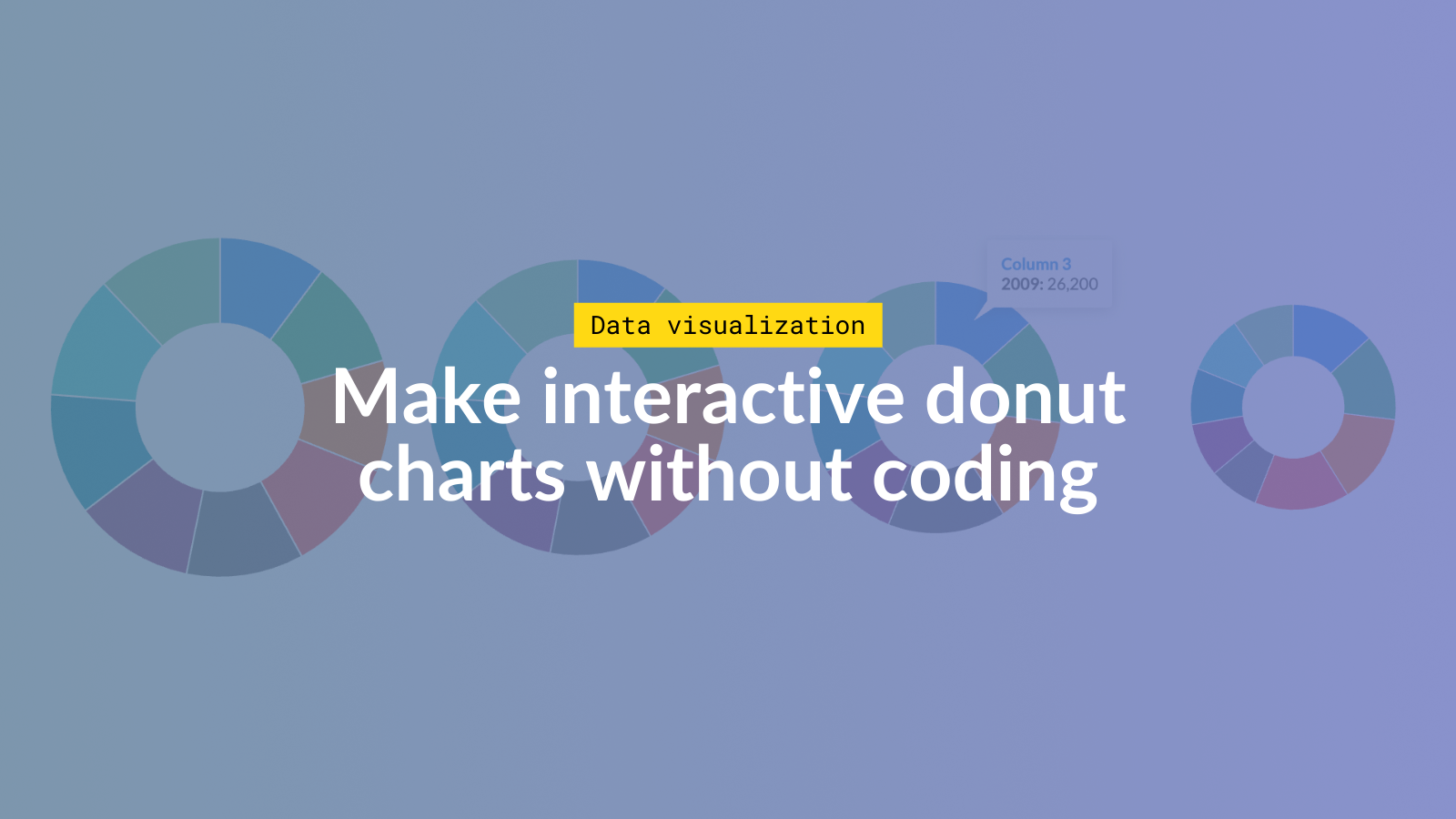 Make Interactive Donut Charts Without Coding Flourish Data Visualization Storytelling