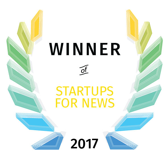Winner of startups for news 2017