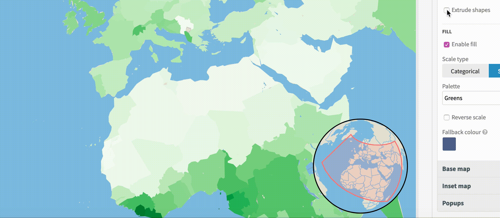 3d region map