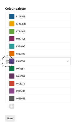 generate extended color palette from image