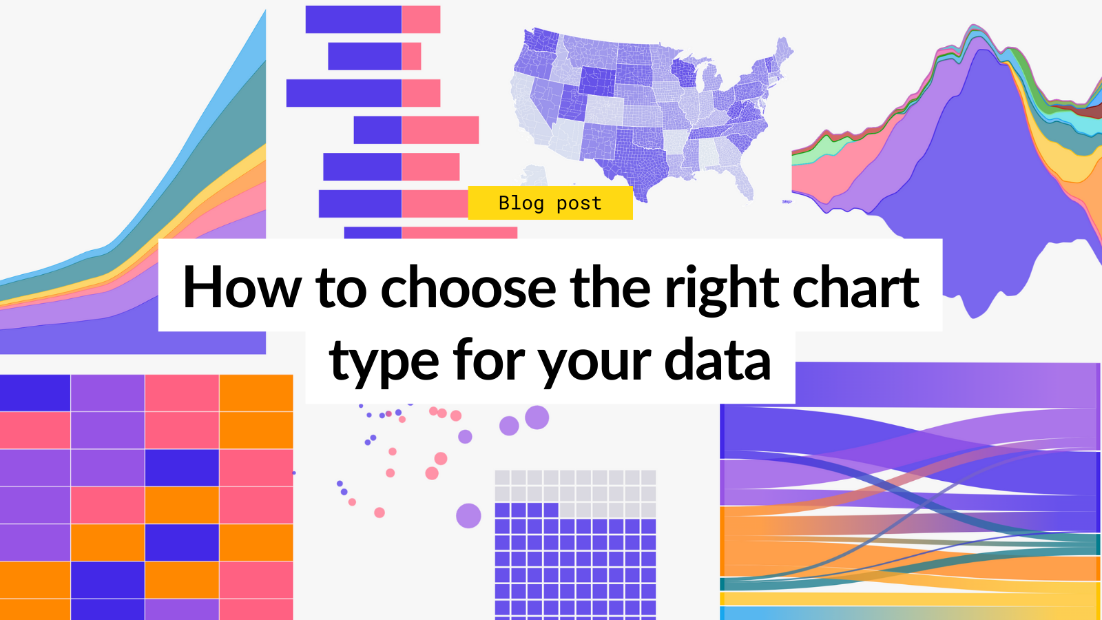 How to choose the right chart type for your data