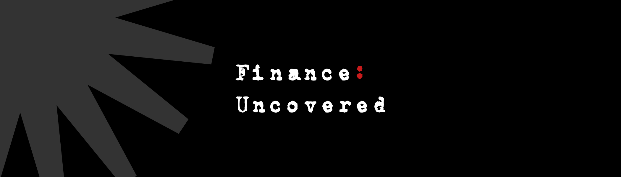 Finance Uncovered blog post